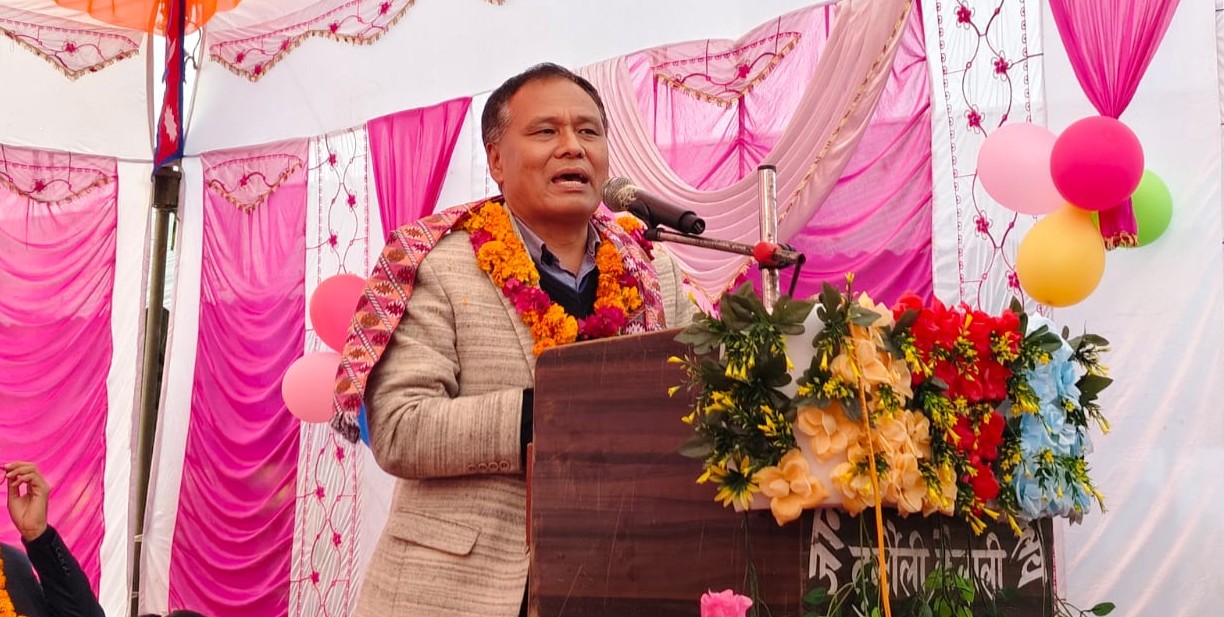 जनताले भ्रष्टाचार मुक्त समाज चाहेका छन् : मन्त्री घिसिङ