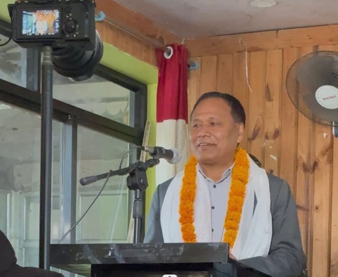 निर्धारित मितिमै निर्वाचन हुन्छ : मन्त्री घिसिङ