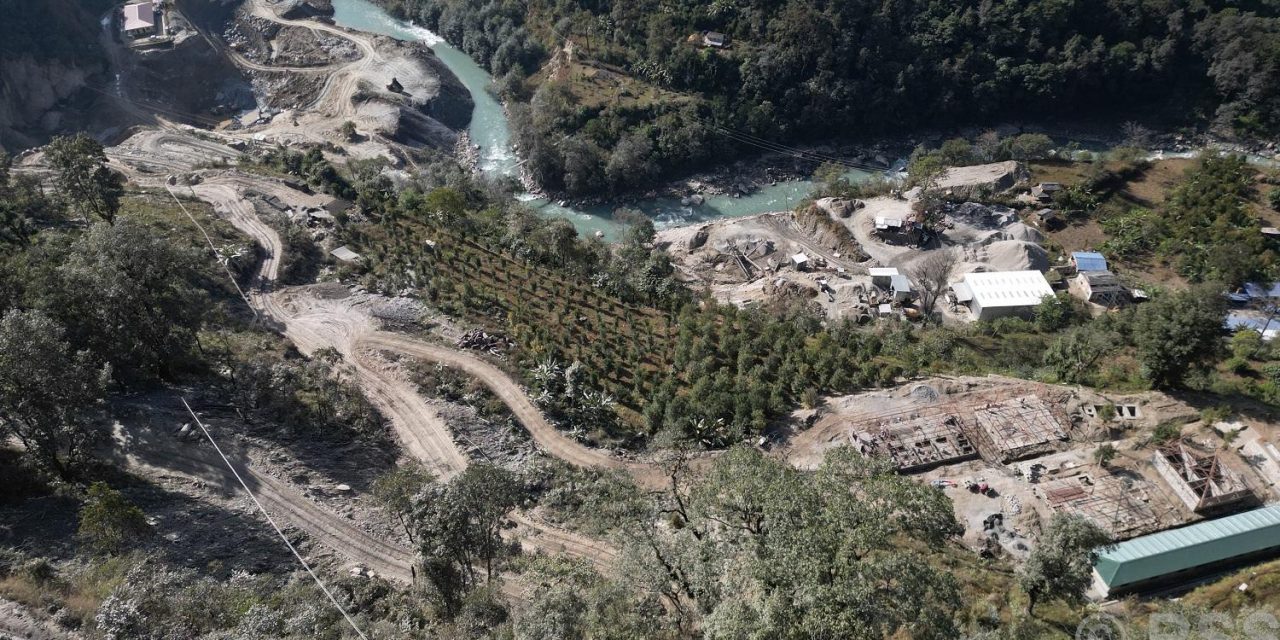 माथिल्लो म्याग्दी–१ जलविद्युत् आयोजना : तीस प्रतिशत भौतिक प्रगति