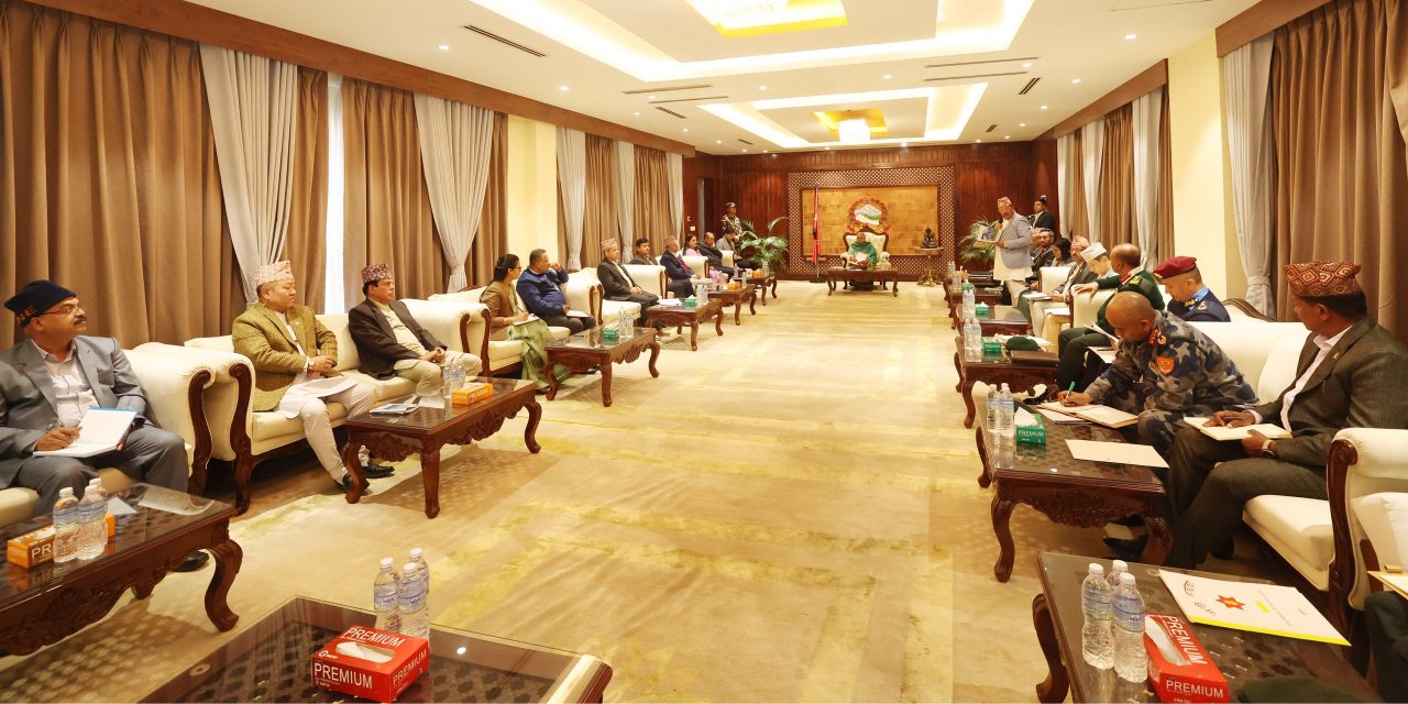 प्रधानमन्त्रीको आह्वानमा बालुवाटारमा सर्वपक्षीय बैठक : कसले के भने ?