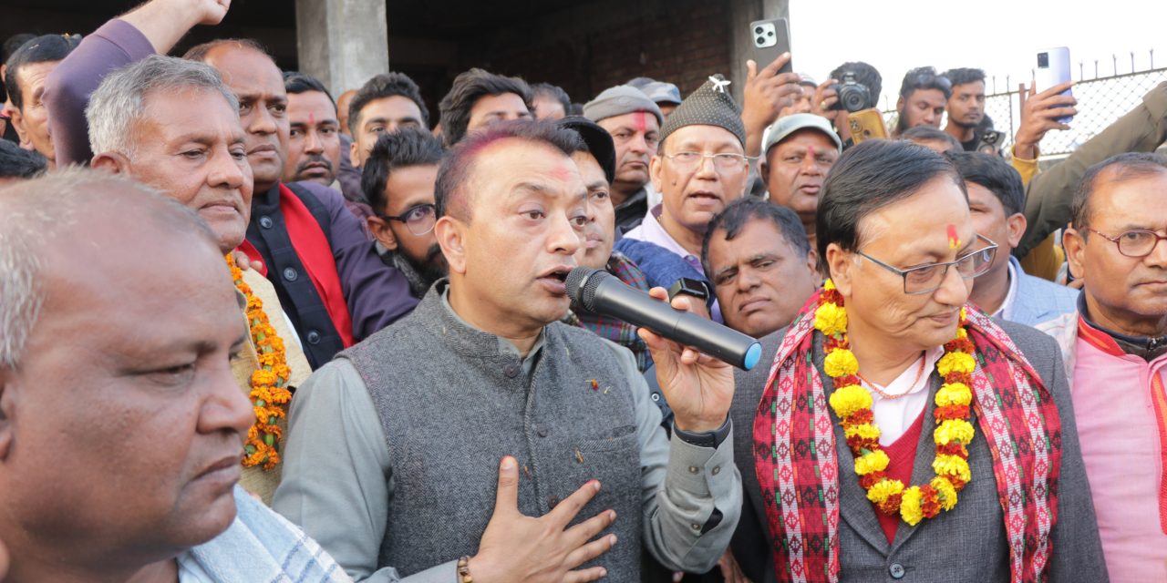 सर्लाही पुगेर गगनले भने : म चटक देखाउन होइन, मधेस पढ्न र बुझ्न आएको हुँ