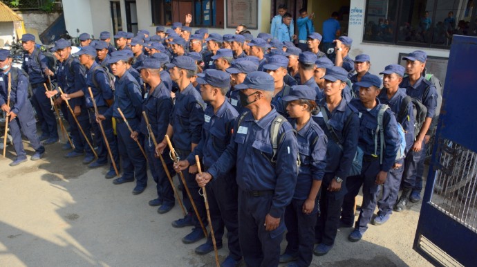 कर्णालीमा १५ हजार बढी सुरक्षाकर्मी परिचालन