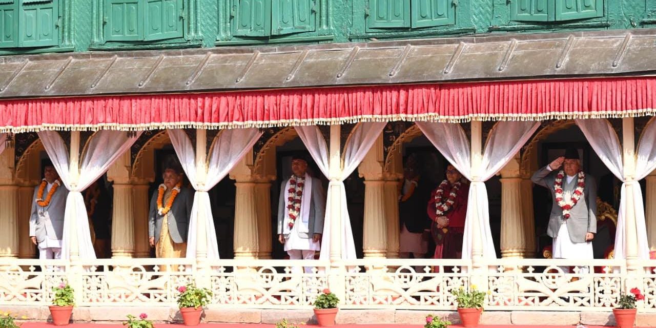 राष्ट्रपति पौडेलद्वारा वसन्त श्रवण
