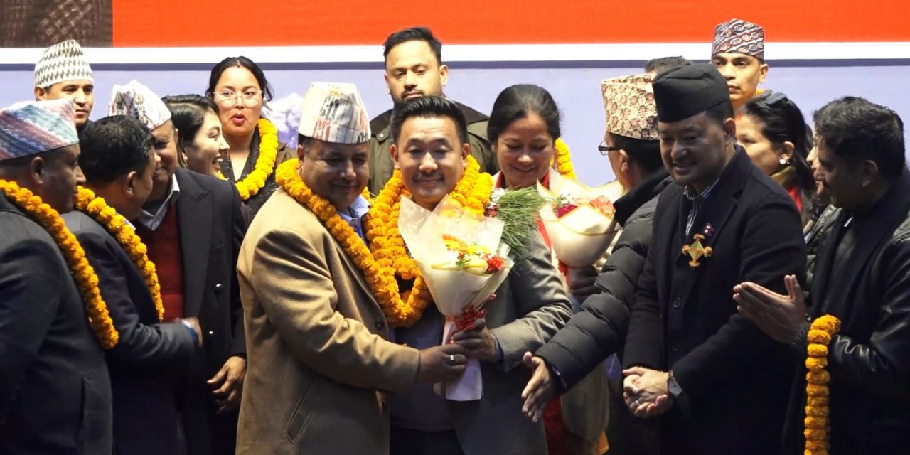 राष्ट्रिय युवा संघ नेपालको केन्द्रीय अध्यक्षमा महाराज गुरुङ चयन