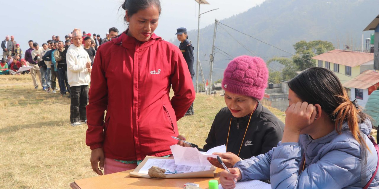 मतदाता शिक्षा प्रभावकारी बनाउन ‘नमूना मतदान’ अभ्यास