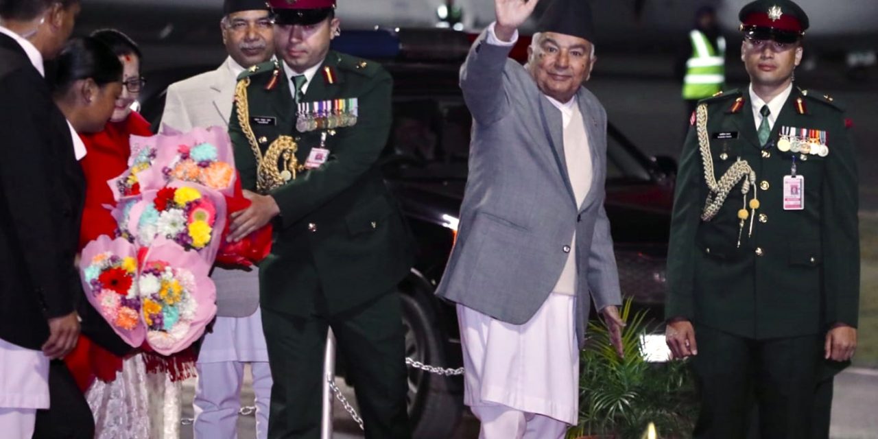 राष्ट्रपति पौडेल जापानमा