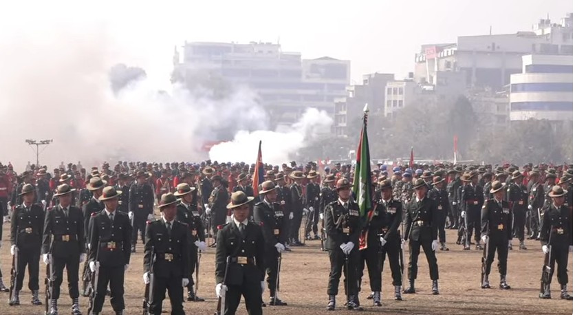 टुँडिखेलमा भव्य रुपमा मनाइयो सेना दिवस (तस्बिरमा हेर्नुहोस्)