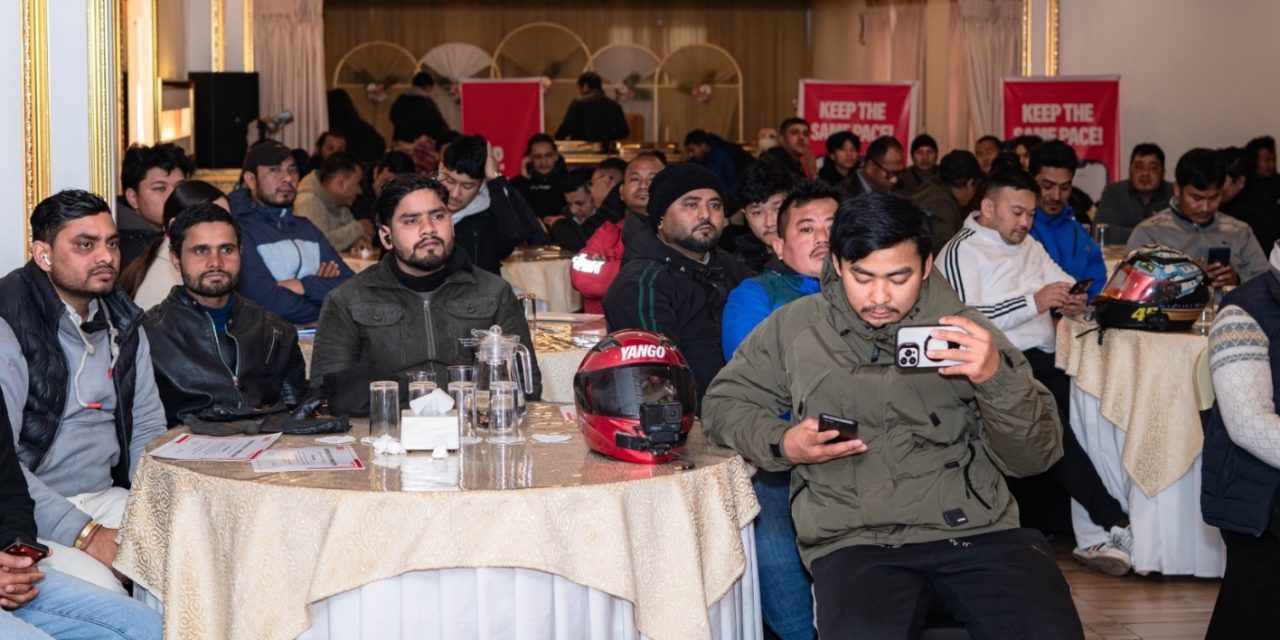 याङ्गो राइडले नयाँ ड्राइभरहरूलाई विशेष पुरस्कार सहित मासिक ड्राइभर सम्मान गर्यो