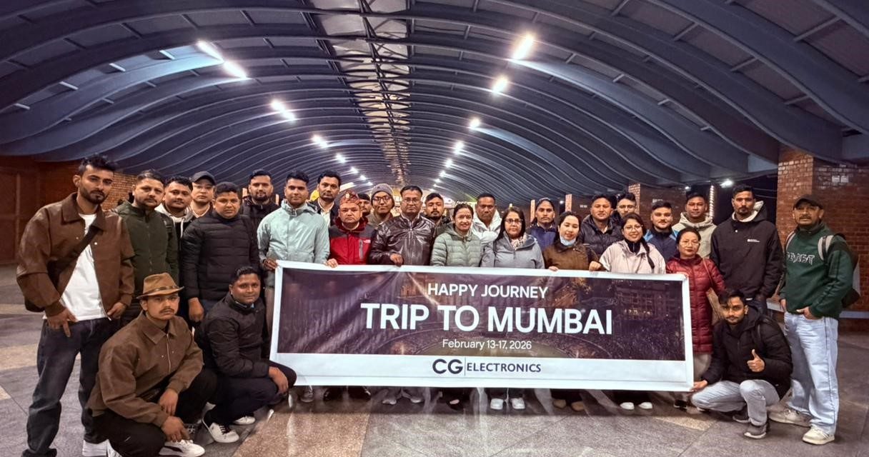 सिजी इलेक्ट्रोनिक्सका ४० भाग्यशाली विजेताहरू ‘नेपाल र वेस्ट इन्डिज’ को खेल हेर्न मुम्बई प्रस्थान