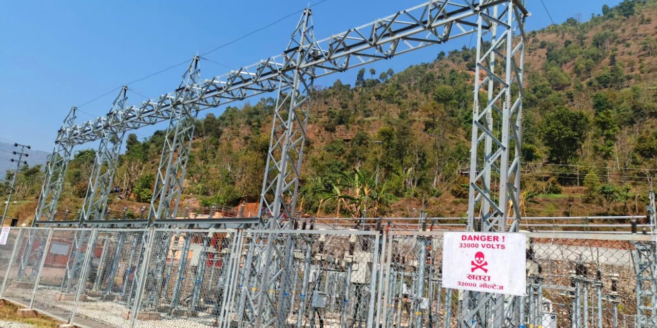 सञ्चालनमा आयो १३२ केभीको बुर्तिबाङ सवस्टेसन