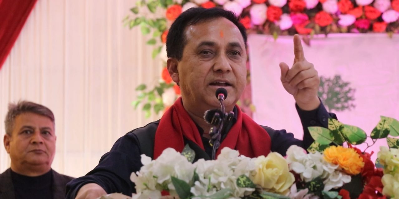 विपक्षीलाई गाली नगरी चुनावी मैदानमा होमिन उपसभापति शर्माको आग्रह