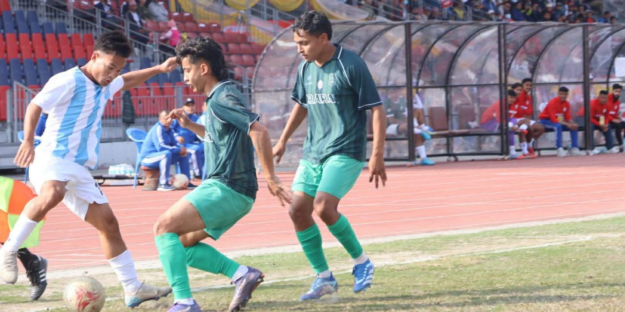 सहारा क्लब ‘आहा रारा पोखरा गोल्डकप’को फाइनलमा