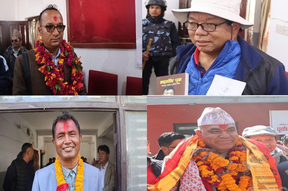 म्याग्दीमा दल र स्वतन्त्र उमेद्वारको प्रतिस्पर्धा