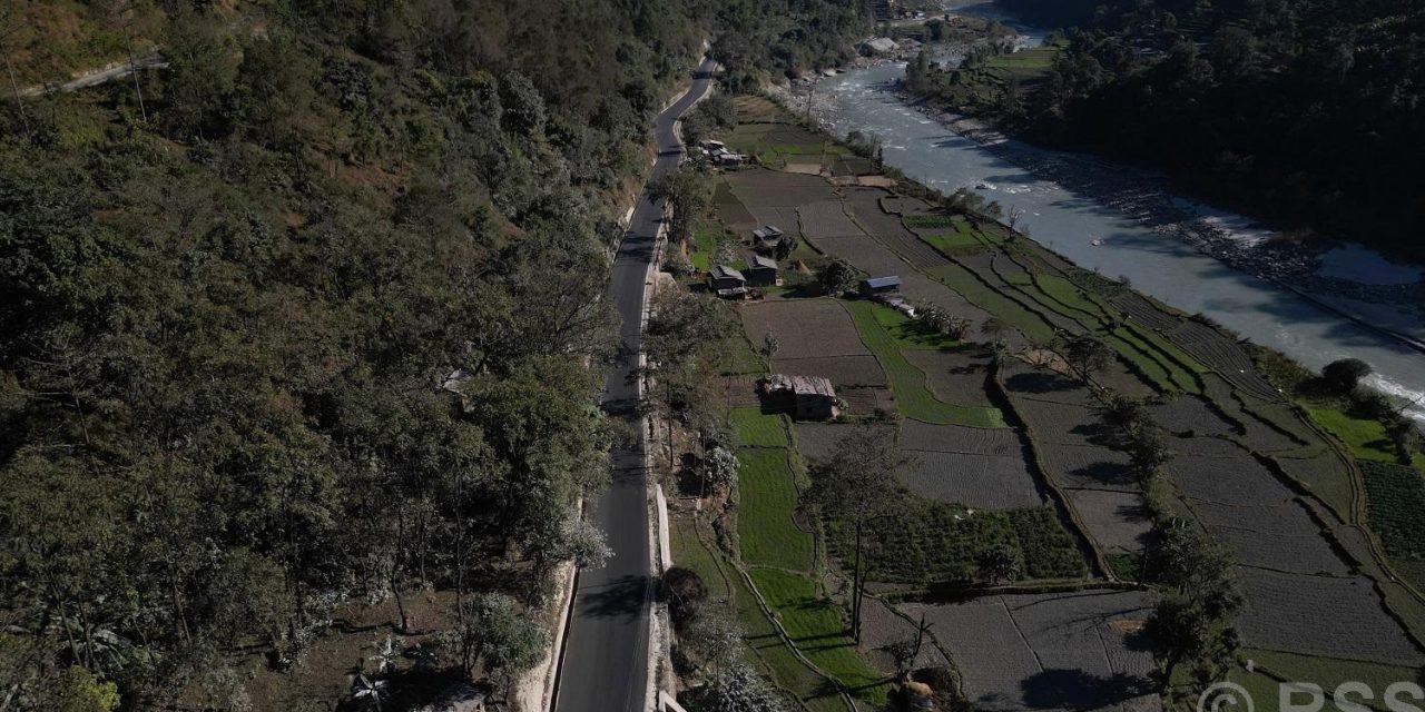 मालढुङ्गा–बेनी सडक स्तरोन्नति सम्पन्न
