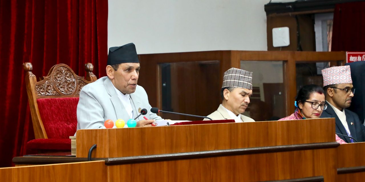 देशमा उत्पन्न अन्यौलताको बीच राष्ट्रिय सभामार्फत विशिष्ट कामहरु पूरा भए : अध्यक्ष दाहाल