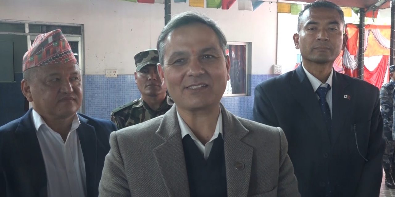 मतदान केन्द्रबाट मतगणना स्थलसम्म मतपेटिका नेपाल प्रहरीले नै ढुवानी गर्छ : गृहमन्त्री