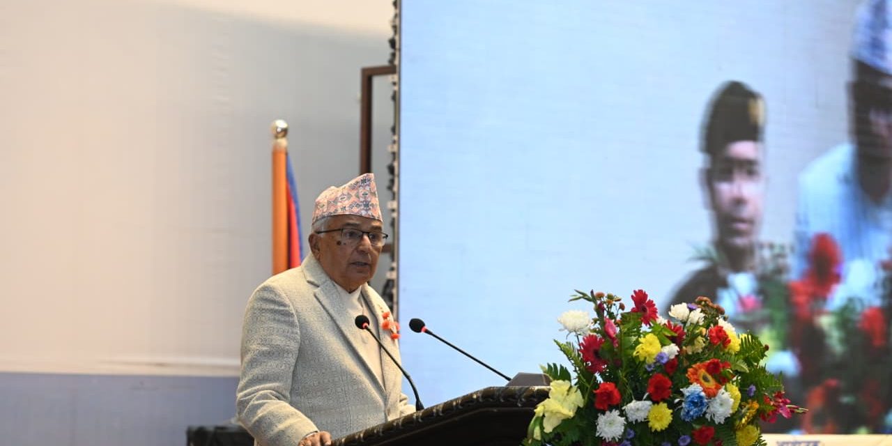 दिगो विकास, समृद्धि र सामाजिक न्यायका लागि राजनीतिक स्थायित्व आवश्यक छः राष्ट्रपति पौडेल