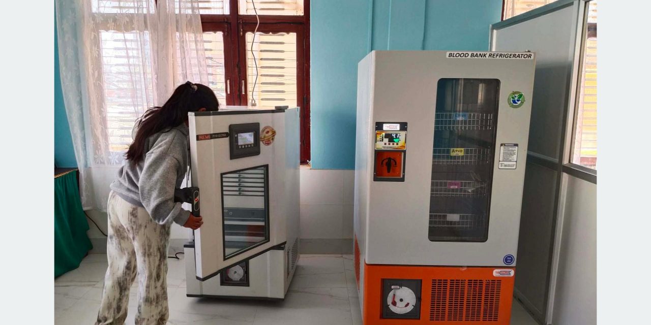 बागलुङमा ‘प्लेटलेट्स’ बनाउन थालियो : पोखरा र काठमाडौँ पठाउनुपर्ने बाध्यता अन्त्य