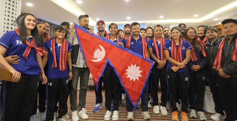 राइजिङ स्टार्स महिला एसिया कप खेल्ने नेपाली टोलीको विदाई