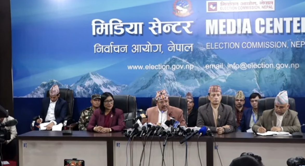 प्रतिनिधिसभा सदस्य निर्वाचनः समग्र प्रतिवेदन बिहीबार राष्ट्रपति रामचन्द्र पौडेललाई बुझाइने