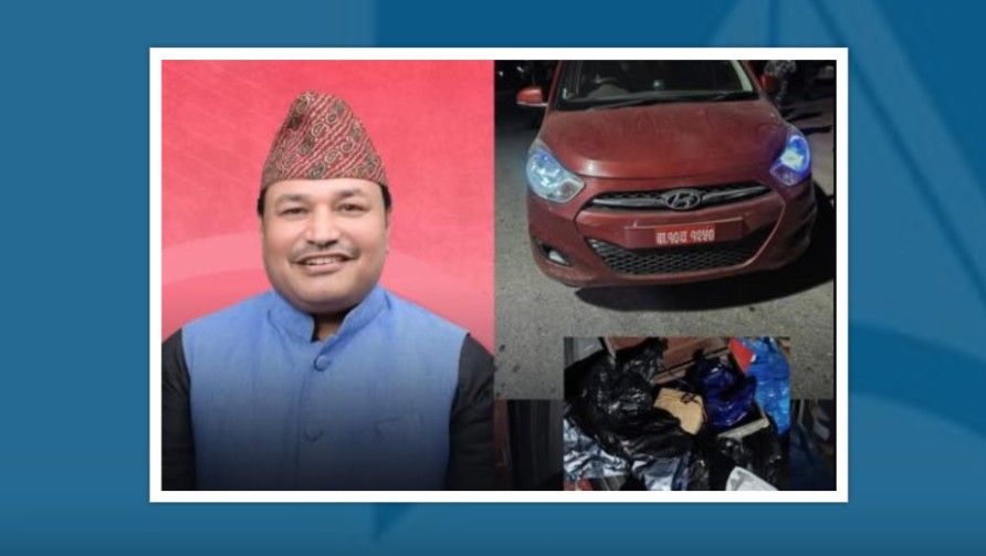 पर्सामा शङ्कास्पद वस्तुसहित उम्मेदवार मनोजकुमार चौधरी पक्राउ