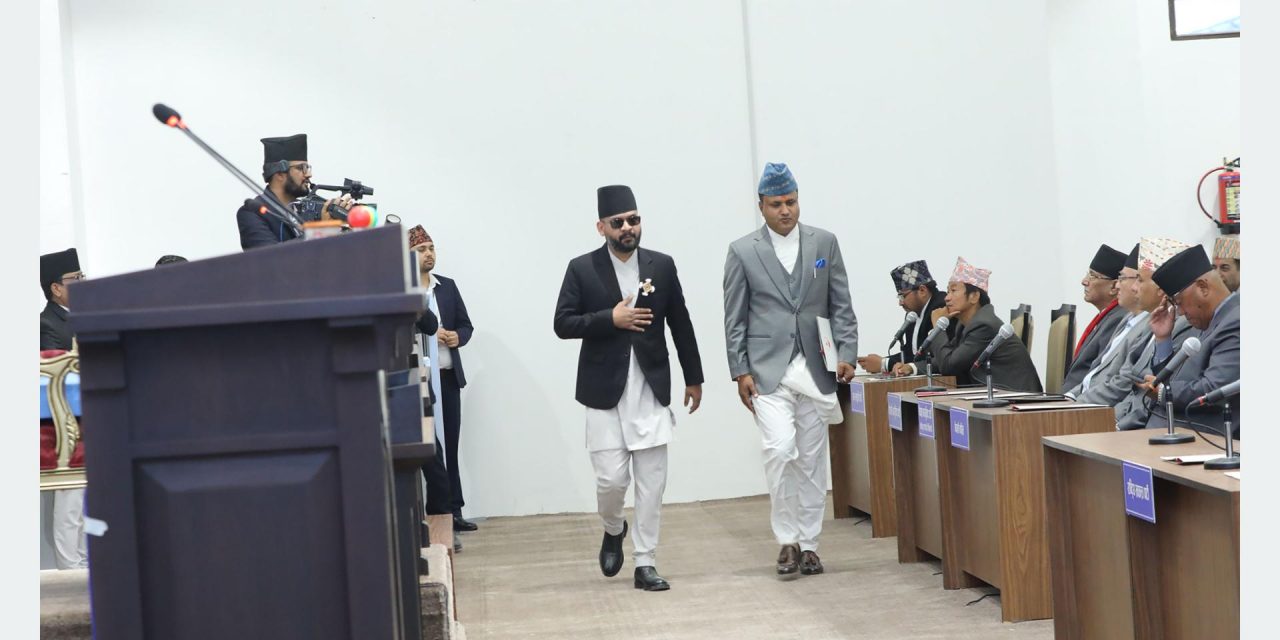 बालेन्द्र शाह प्रधानमन्त्री नियुक्त