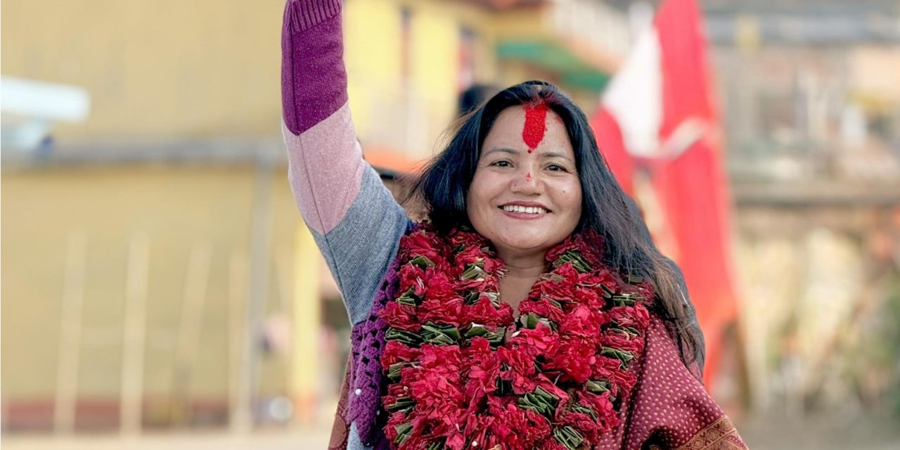 दैलेख-१ मा कांग्रेसकी बासना थापा प्रतिनिधिसभा सदस्यमा निर्वाचित