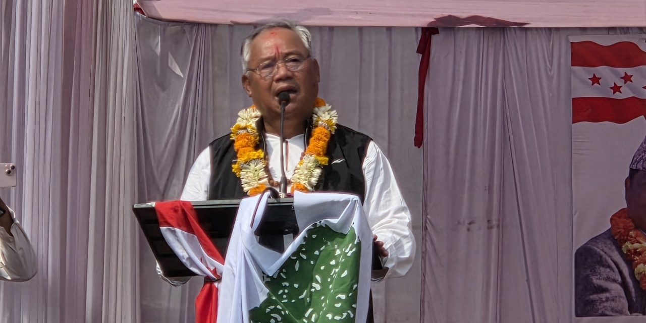 ‘नेपाली कांग्रेस नयाँ सोच र सङ्कल्पसहित अघि बढेको छ’