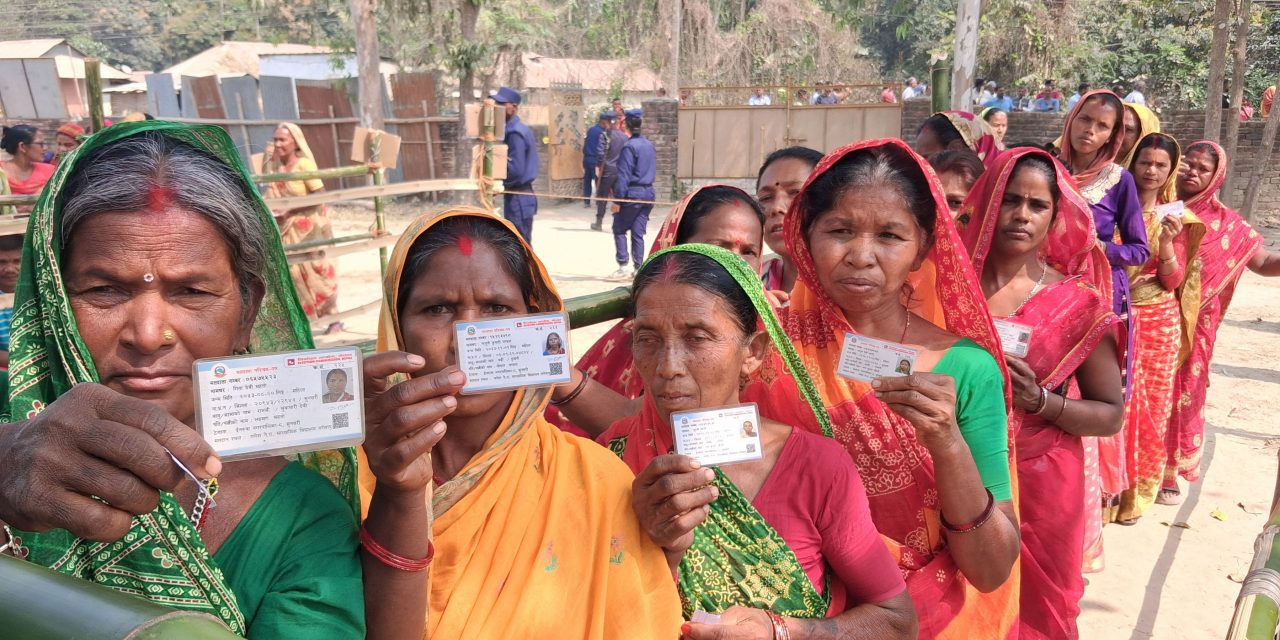 प्रतिनिधिसभा सदस्य निर्वाचन : मध्याह्न १२ बजेसम्म १८ प्रतिशत मतदान