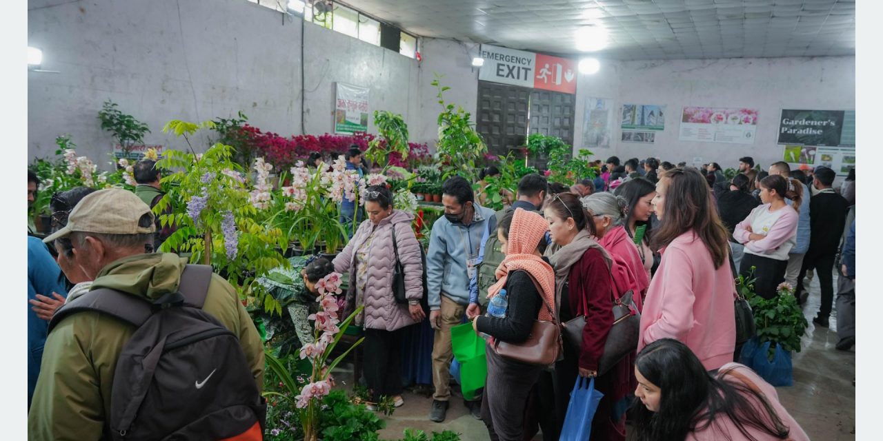 ‘फ्लोरा एक्स्पो’ :  एक करोड २२ लाख बढीको कारोबार