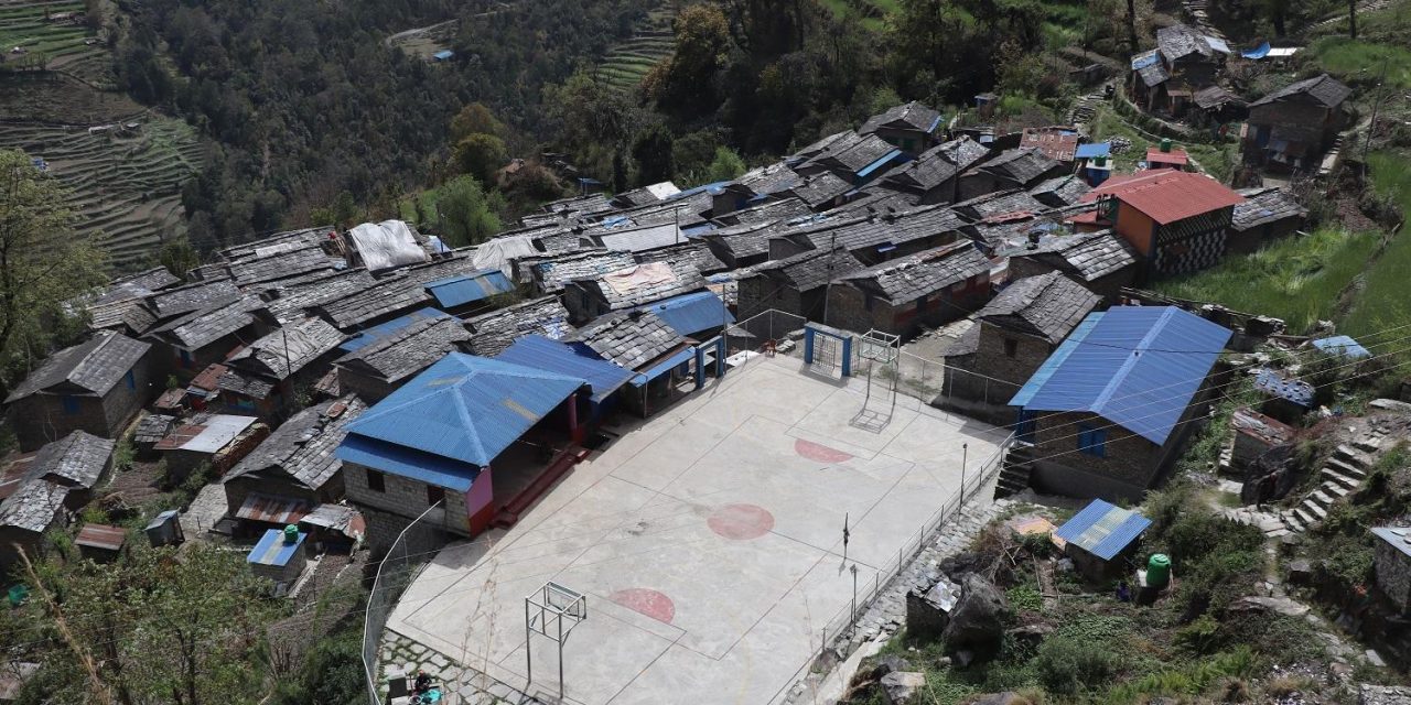 म्याग्दीको रायखोर र कोटगाउँमा खेलमैदान निर्माण