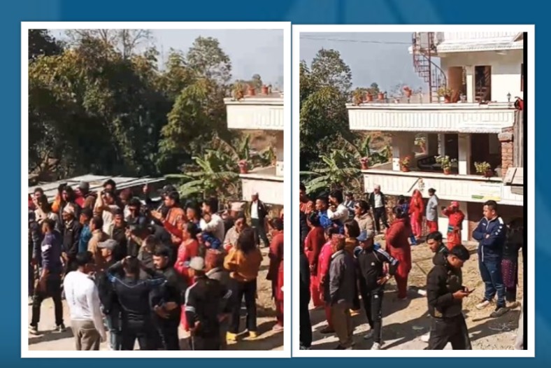 दोलखाको मालु मतदान केन्द्रमा बुथ कब्जा गरेपछि तनाव