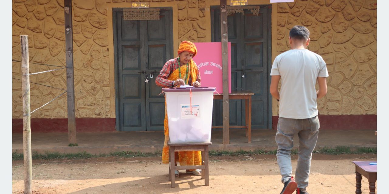 प्रतिनिधिसभा सदस्य निर्वाचन : सङ्खुवासभामा मतदान जारी
