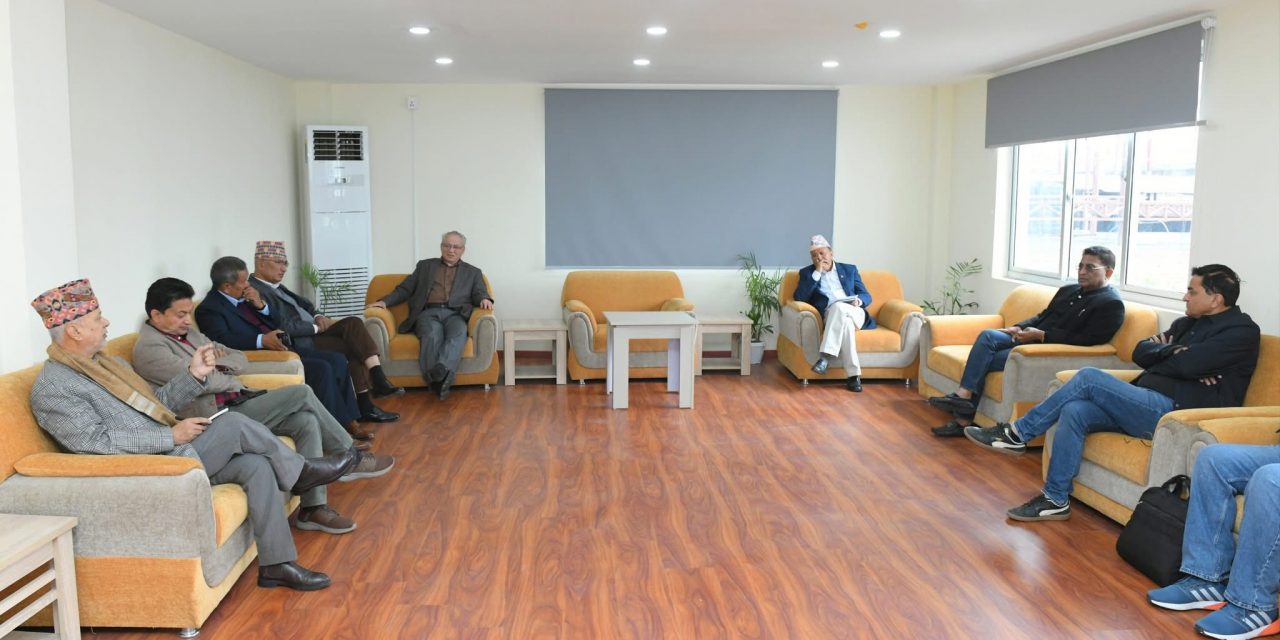 एमाले सचिवालय बैठक : निर्वाचनको समीक्षा, बालेनलाई औपचारिक बधाई