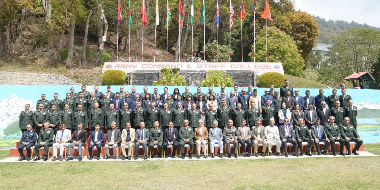 राष्ट्रिय सुरक्षाको विषयलाई पुनःपरिभाषित गर्नुपर्नेछ : प्रधानसेनापति सिग्देल
