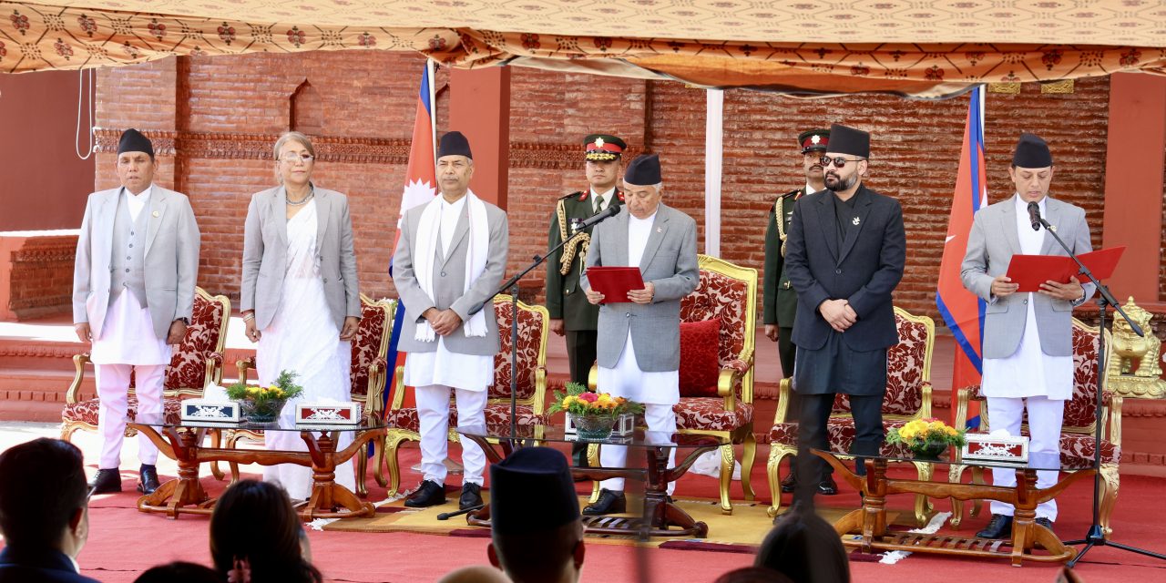 प्रतिनिधिसभाका नवनिर्वाचित सभामुख अर्यालले लिए शपथ