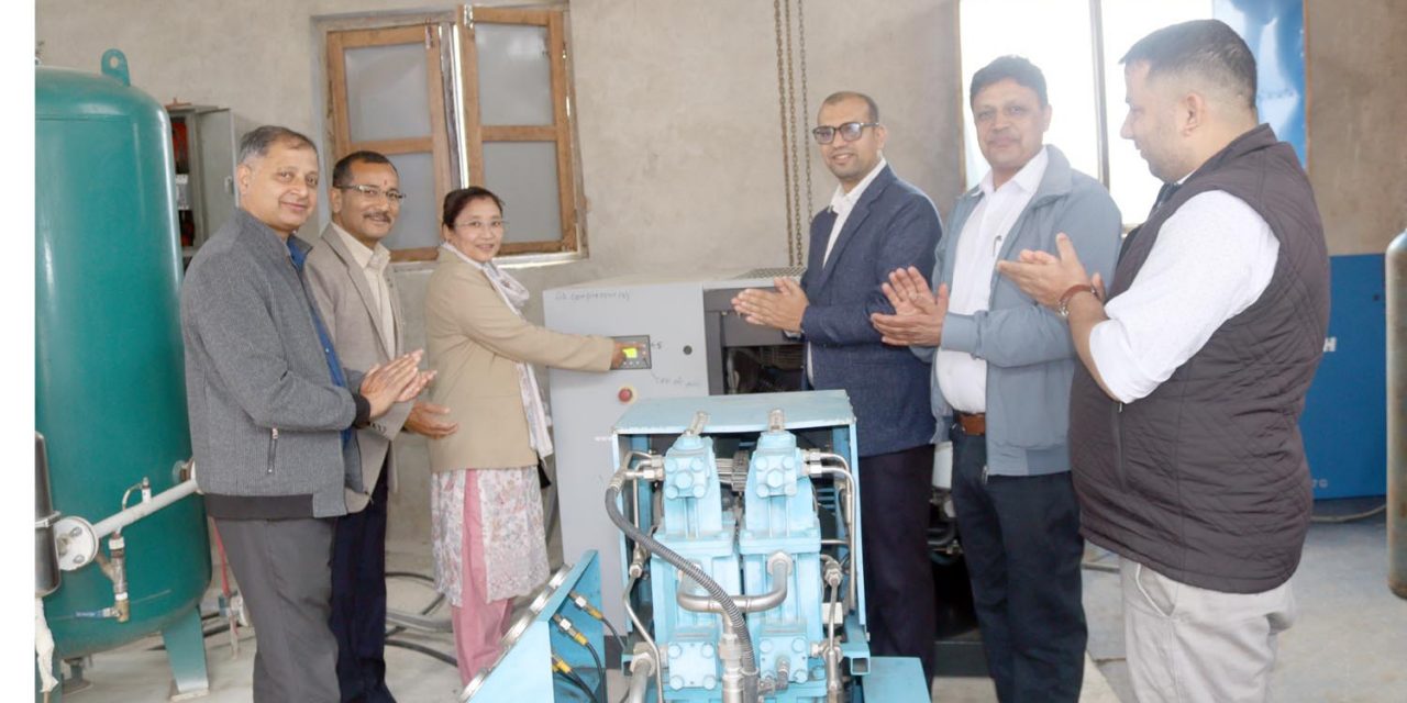 पाल्पाको ‘अक्सिजन प्लान्ट’ पुनः सञ्चालनमा