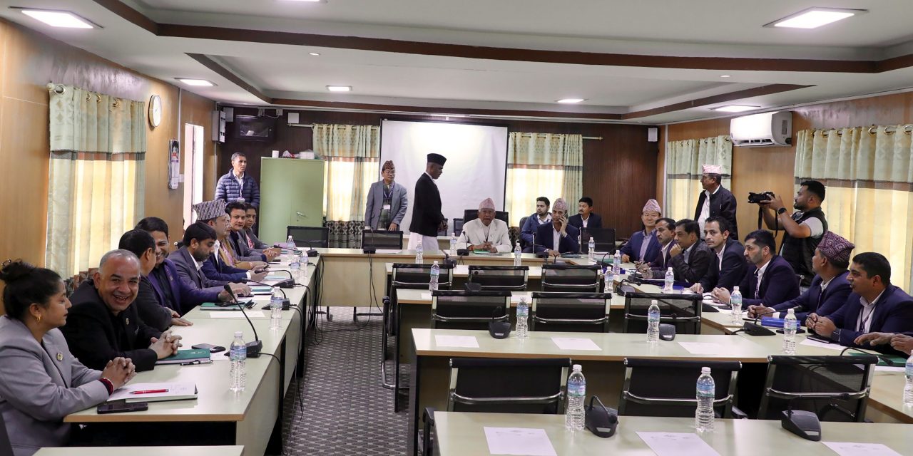 प्रतिनिधिसभाको सभामुख चयनका लागि चैत्र २२ गते निर्वाचन हुने