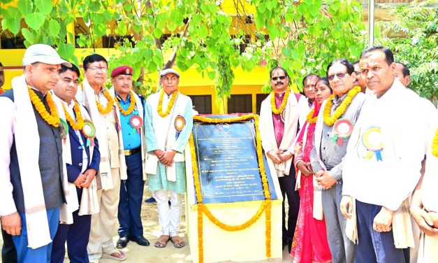 भारतीय सहयोगमा बाराको पर्सौनीस्थित बेंगा साह माविको भवन निर्माण शिलान्यास