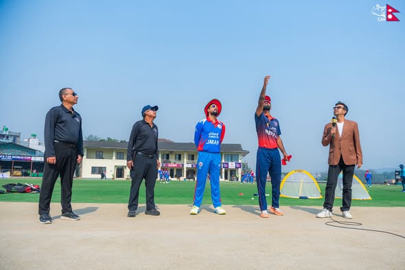 आइसिसी विश्वकप लिग–२ : नेपाल र ओमान बीचको खेल सुरु
