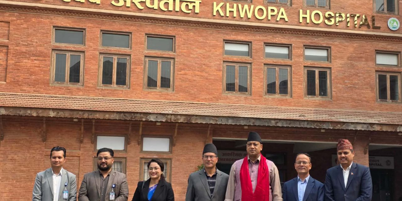 ख्वप अस्पताल जनप्रतिनिधिको इमान्दारिताको जीवित उदाहरण हो : मुख्यमन्त्री बानियाँ