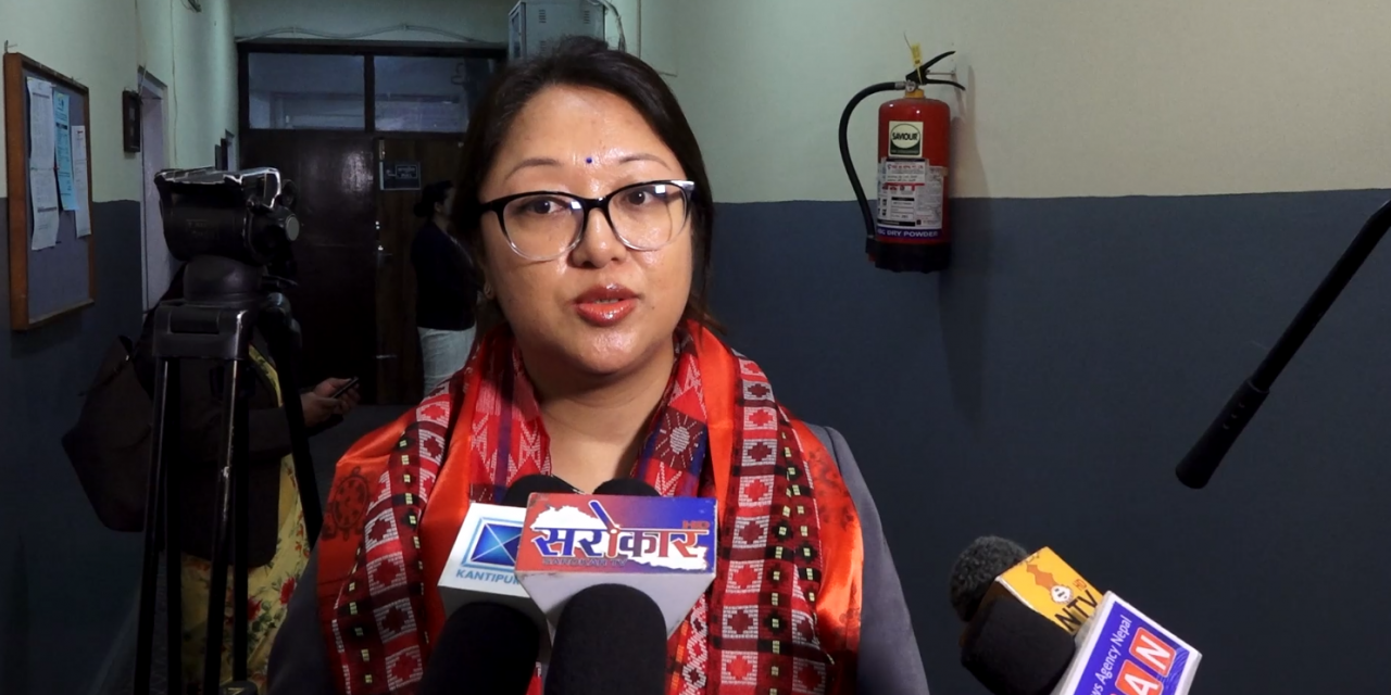 प्रतिनिधिसभाको शिक्षा तथा स्वास्थ्य रास्वपाका सांसद ओजस्वी शेरचन निर्वाचित