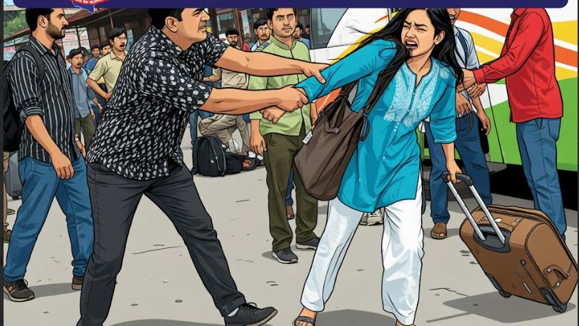 यात्रुलाई जबरजस्ती तान्ने, अभद्र व्यवहार गर्ने १३ जना पक्राउ