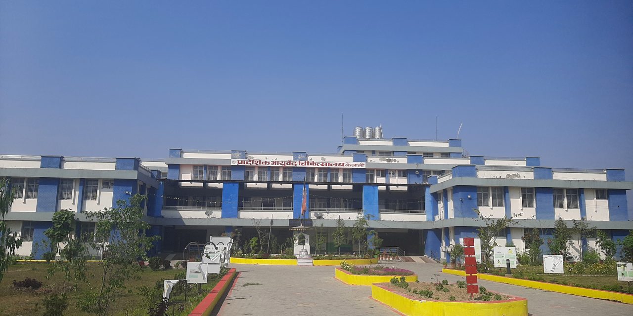 प्रादेशिक आयुर्वेद चिकित्सालय धनगढीमा उपचार लिने सङ्ख्या बढ्दै