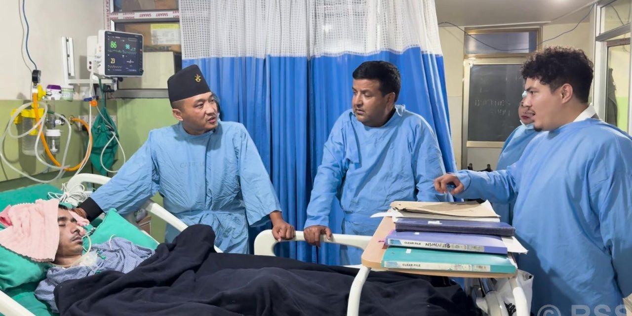 गृहमन्त्री गुरुङले लिए जेनजी आन्दोलनका घाइतेको स्वास्थ्य अवस्थाबारे जानकारी