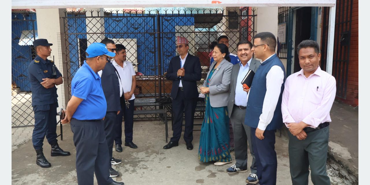 रुपन्देहीको बाल सुधारगृहमा अनुगमन