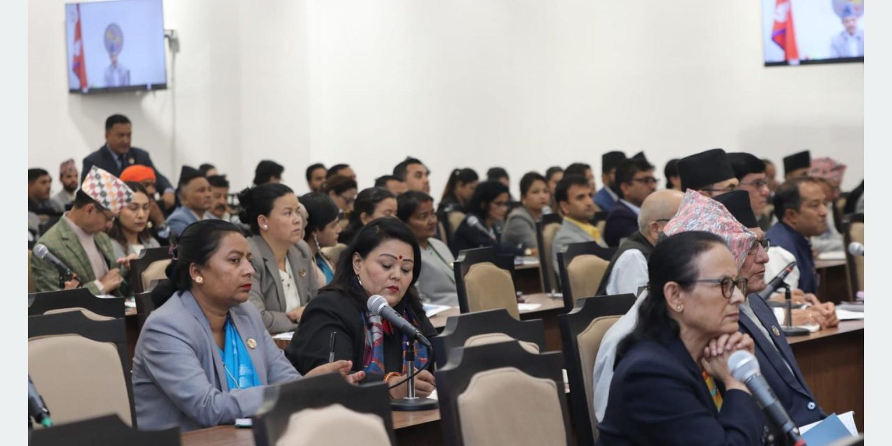 आकस्मिक समयमा समसामयिक विषयमा सरकारको ध्यानाकर्षण