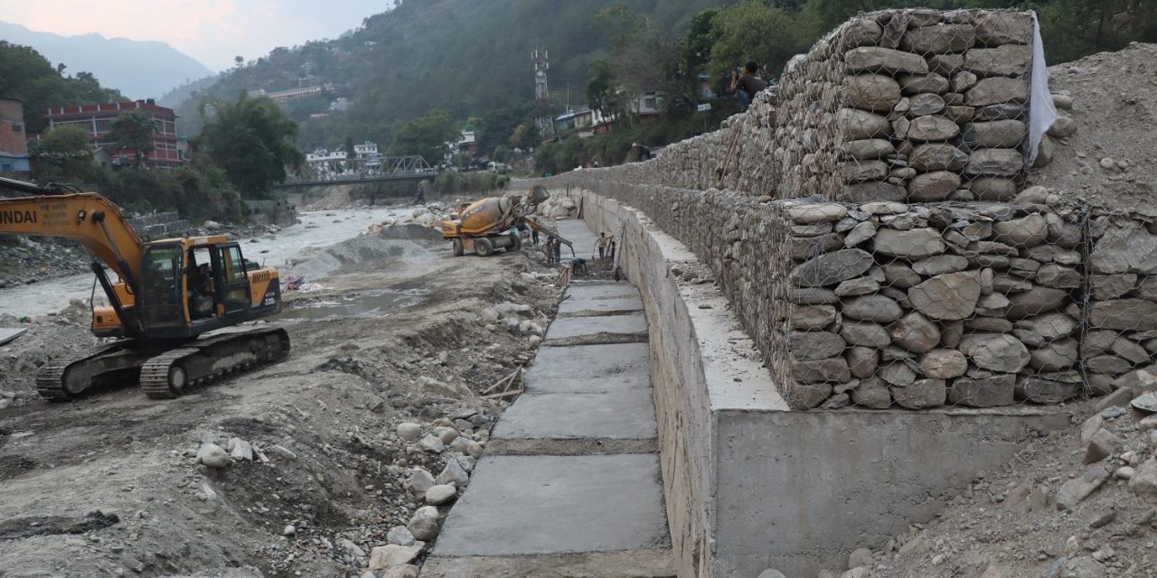 बेनीलाई कटान र बाढीबाट जोगाउन नदी नियन्त्रण योजना