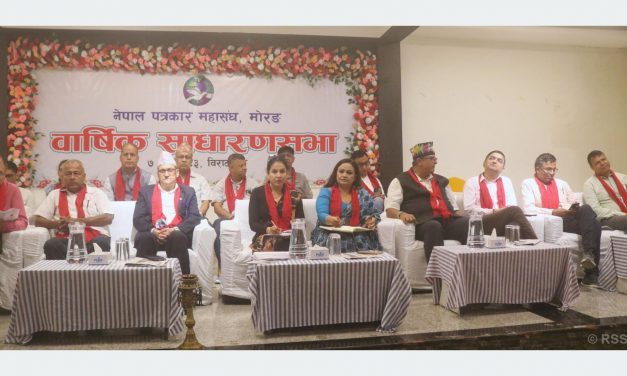 लोकतन्त्रको संरक्षणमा सञ्चारकर्मी चनाखो हुनुपर्छ;अध्यक्ष निर्मला शर्मा