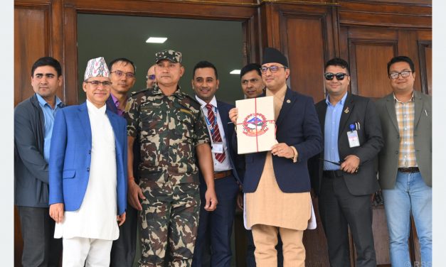 सङ्घीय संसद्को संयुक्त बैठकमा अर्थमन्त्रीद्वारा बजेट वक्तव्य सुरु